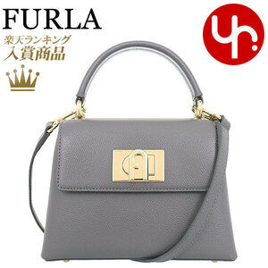 Furla Leather Top Handle Bag Soil Crossbody Collection